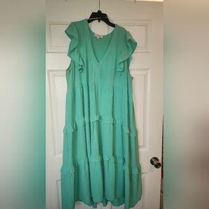 Umgee mint green dress